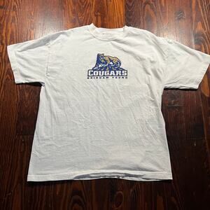 BYU XL College Graphic Tee Blue Regular